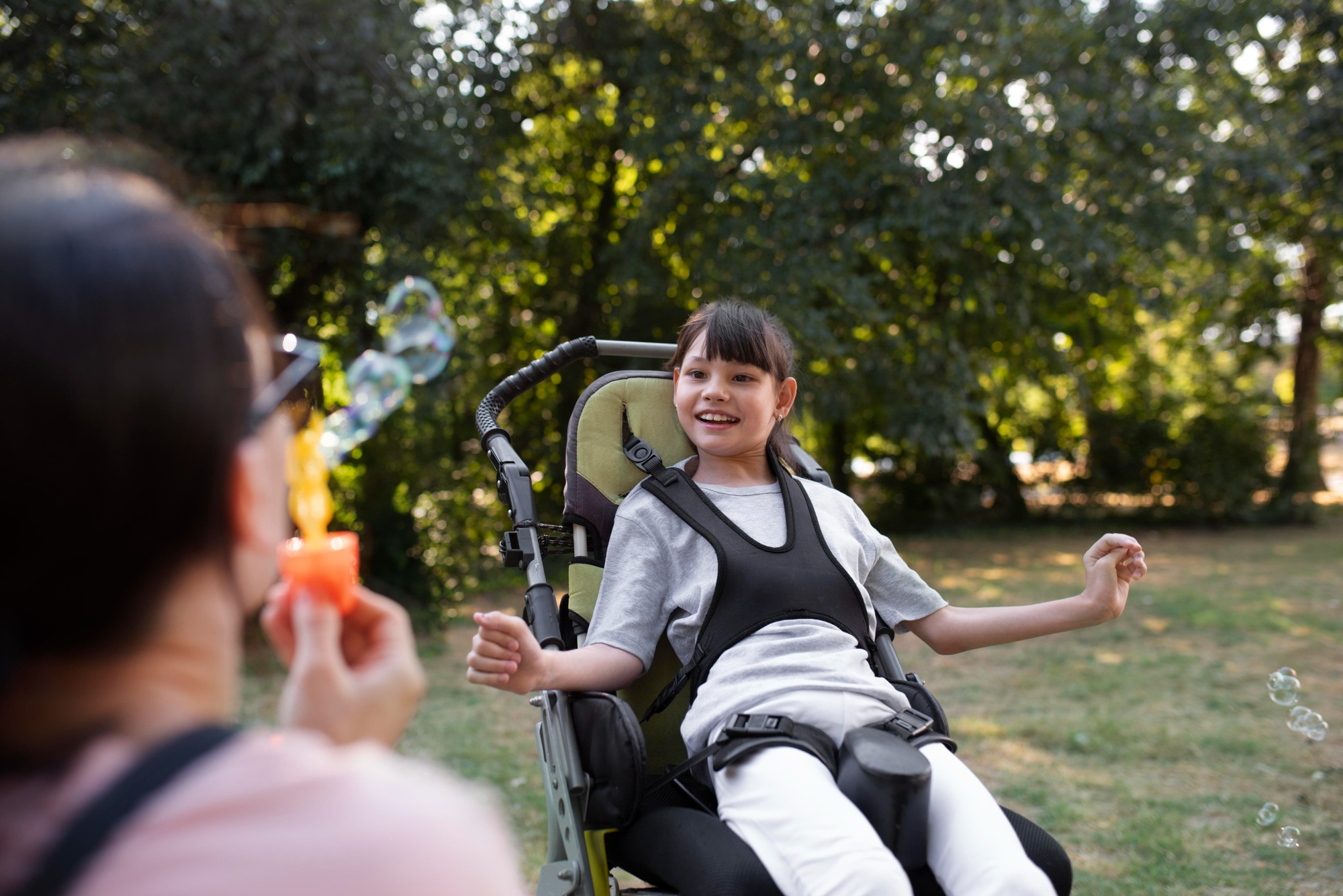 Child In Wheelchair - NDIS Community and Social Partcipation