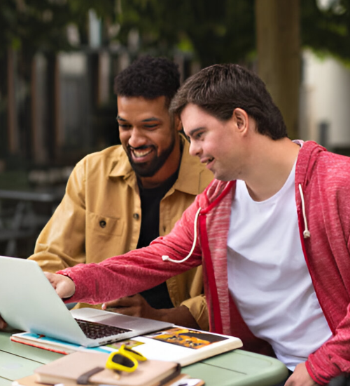 A Person with a Disability Discusses and Inquires About Their NDIS Plan with an NDIS Service Provider